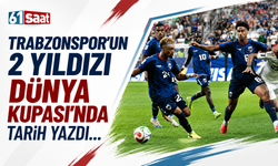 Trabzonspor'un 2 oyuncusu Dünya Kupası'nda tarih yazdı