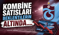 Trabzonspor'da kombine satışları beklentilerin altında