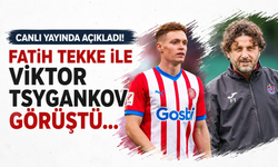 Canlı yayında açıkladı! Fatih Tekke ile Viktor Tsygankov görüştü...