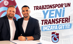 Trabzonspor'un yeni transferi imzaya gitti!