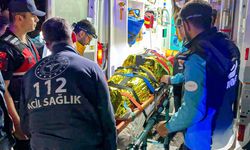 Paraşütüyle dere yatağına düşen vatandaş 5 saatlik çalışmayla kurtarıldı