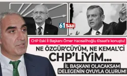 CHP Trabzon'da eski il Başkanı konuştu: Ne Özgür'cüyüm, ne Kemal'ci