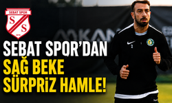 Sebat Spor'dan sağ beke sürpriz hamle!