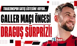 Trabzonspor satış listesine koydu, Galler maçı öncesi Draguş sürprizi...