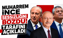 Muharrem İnce sessizliğini bozdu! Tarafını açıkladı