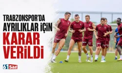 Trabzonspor'da ayrılıklar için karar verildi