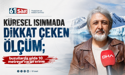 Küresel ısınmada dikkat çeken ölçüm; buzullarda yılda 10 metreye varan erime