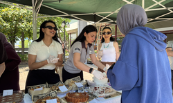 Trabzon'da geliri cami yapımında kullanılmak üzere kermes açıldı
