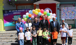 Of'ta Çocuk Şenliği düzenlendi