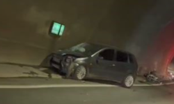 Bölgemizde feci kaza: Motosiklet sürücüsü hayatını kaybetti...