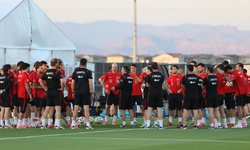 A Milli Futbol Takımı, Arizona'daki ilk antrenmanını taraftara açık yaptı