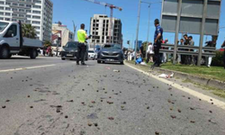 Samsun'da otomobilin çarptığı yaya ağır yaralandı