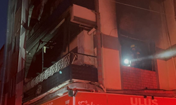 Bursa'da çıkan ev yangınında korku dolu anlar yaşandı