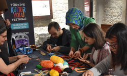 Trabzon'da Kültür Yolu Festivali atölye çalışmasıyla devam etti