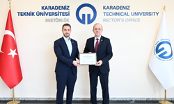 Genç MÜSİAD Heyetinden KTÜ Rektörlüğü’ne ziyaret