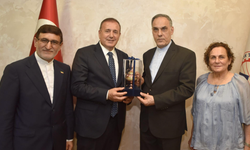 İran Büyükelçisi TTSO'yu ziyaret etti "Trabzon'u yeniden transit noktası olarak kullanmak istiyoruz"