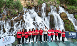 Tomara Şelalesi'nde Dünya Yoga Günü etkinliği