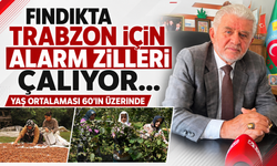 Fındıkta Trabzon için alarm zilleri çalıyor...Yaş ortalaması 60'ın üzerinde