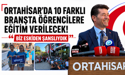 Ortahisar’da 10 farklı branşta öğrencilere eğitim verilecek! “Biz eskiden şanslıydık”