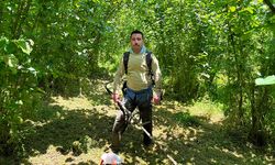 Fındık bahçelerinde hasat öncesi temizlik mesaisi başladı