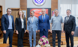Kıtalararası turizm yönetimi kongresi ekibi Rektör Prof. Dr. Akın Levent’e Ziyaret