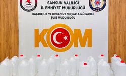 Kaçak alkol operasyonu: 90 litre etil alkol ele geçirildi