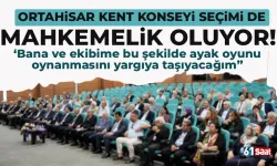 Trabzon'da Ortahisar Kent Konseyi de mahkemelik oluyor...