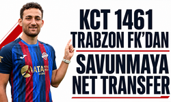 KCT 1461 Trabzon FK'dan savunmaya net transfer