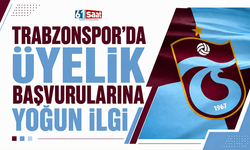 Trabzonspor’da üyelik başvurularına yoğun ilgi