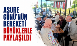 Aşure Günü’nün bereketi büyüklerle paylaşıldı