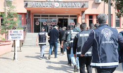 Ordu dahil 5 ilde suç örgütüne operasyon: 7 tutuklama
