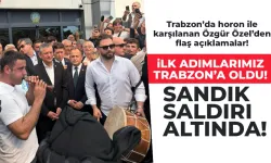 Özgür Özel, Trabzon’dan “vira bismillah” diyerek yürüyüşü başlattı