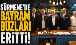 Sürmene’de bayram buzları eritti!