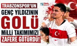 Trabzonspor'un genç yıldızının golü Milli Takımımızı zafere götürdü!