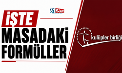 İşte masadaki formüller