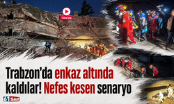 Trabzon’da enkaz altında kaldılar! Nefes kesen senaryo