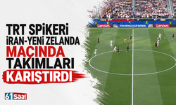 TRT spikeri İran-Yeni Zelanda maçında takımları karıştırdı