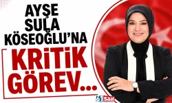 Ayşe Sula Köseoğlu'na kritik görev...