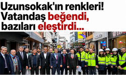 Uzunsokak'ın renkleri! Vatandaş beğendi, bazıları eleştirdi…