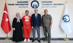 Dünyanın Konuştuğu Şampiyon, KTÜ’yü Ziyaret Etti