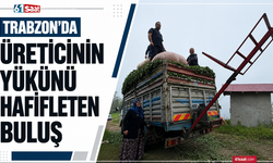Trabzon’da üreticinin yükünü hafifleten buluş