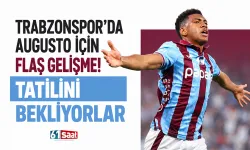 Trabzonspor'da Augusto'da flaş gelişme! Tatilini bekliyorlar