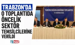 Trabzon'da o toplantıda öncelik sektör temsilcilerine verildi