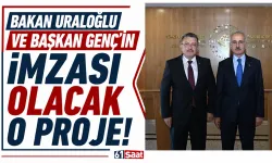 Bakan Uraloğlu ve Başkan Genç'in imzası olacak o proje