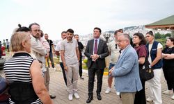 Başkan Kaya'dan geçmiş olsun ziyareti!