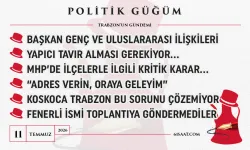 Politik Güğüm - 11 Temmuz 2026