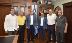 Şanlıtürk'ten Başkan Kara'ya ziyaret