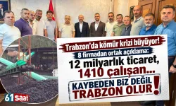 Trabzon'da kömür krizi büyüyor! 8 firmadan ortak açıklama