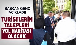 Başkan Genç açıkladı! Turistlerin talepleri yol haritası olacak
