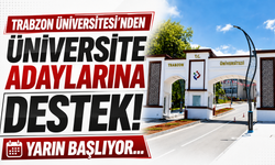 Trabzon Üniversitesi'nden üniversite adaylarına destek! Yarın başlıyor